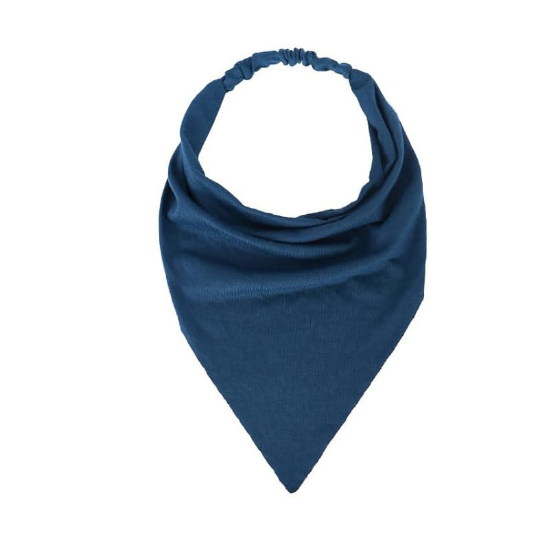 Châle triangulaire , uni, confortable