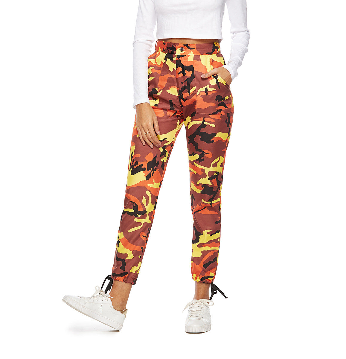 Jogging Camouflage Tendance pour Femme