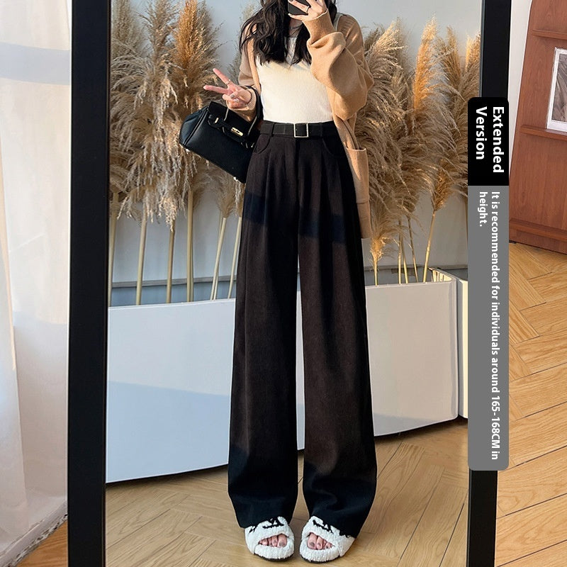 Pantalon Large Taille Haute Confortable et Stylé