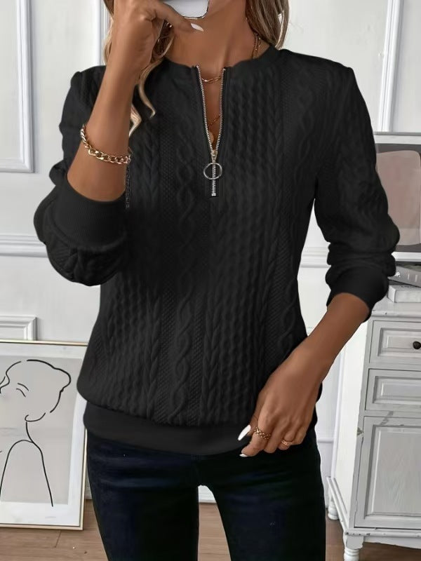 Pull en maille à coupe classique