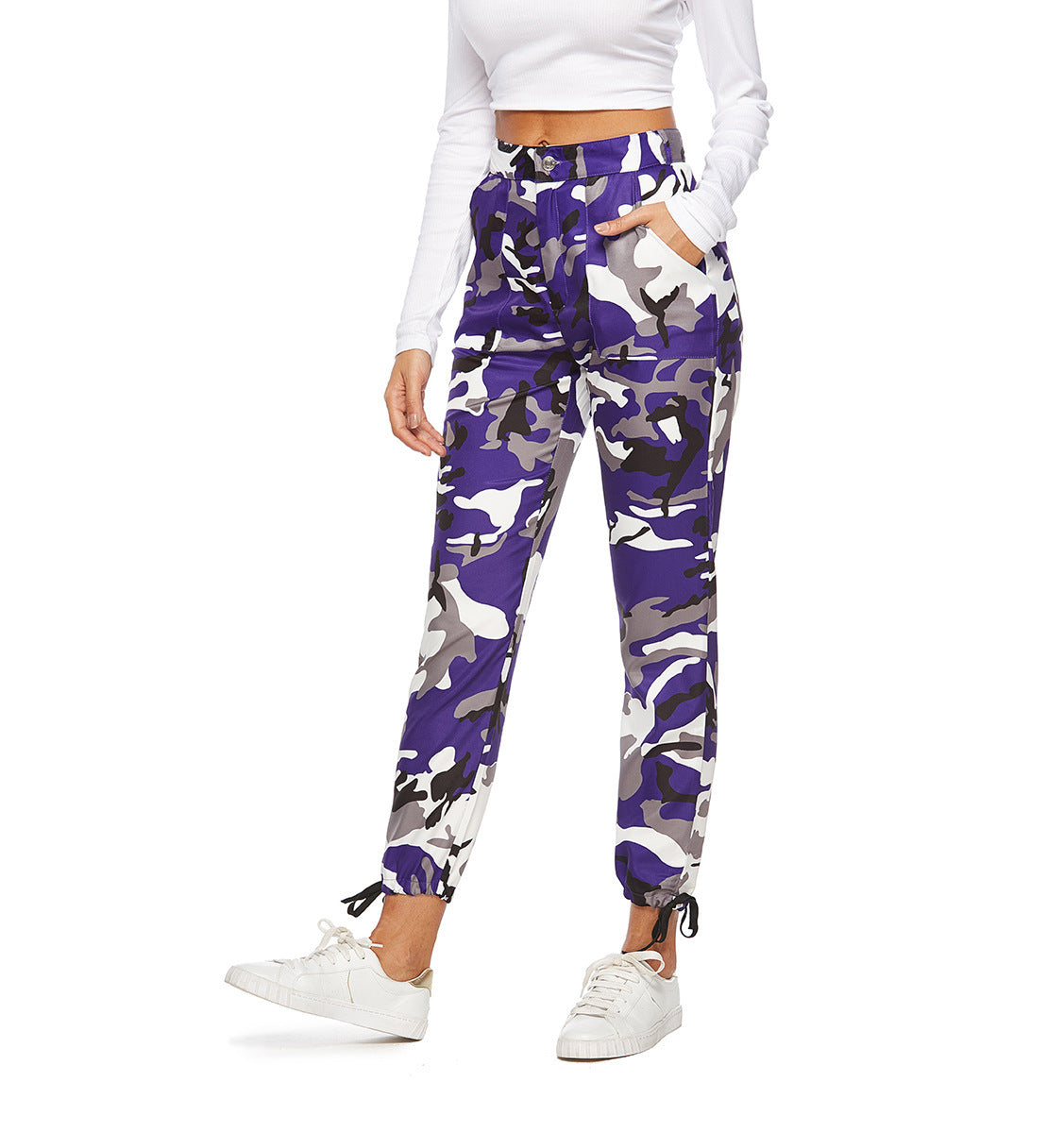 Jogging Camouflage Tendance pour Femme