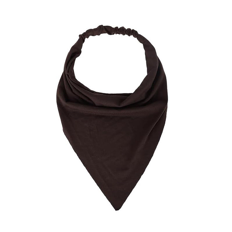 Châle triangulaire , uni, confortable