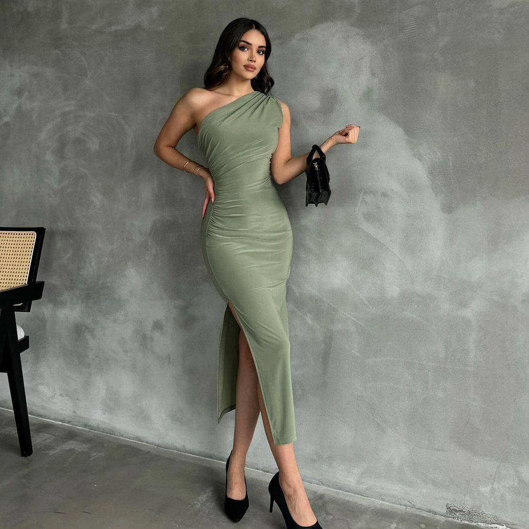 Robe Longue d'Été Chic et Ajustée