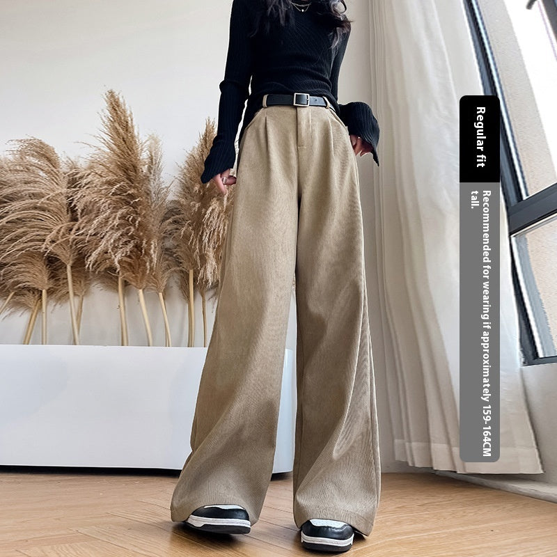 Pantalon Large Taille Haute Confortable et Stylé
