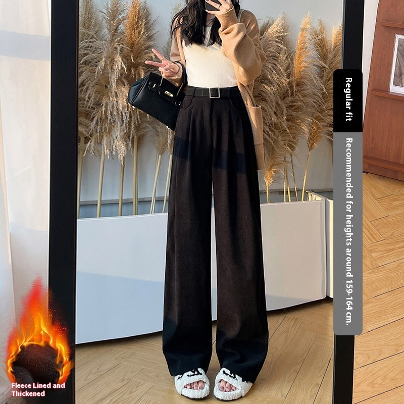 Pantalon Large Taille Haute Confortable et Stylé