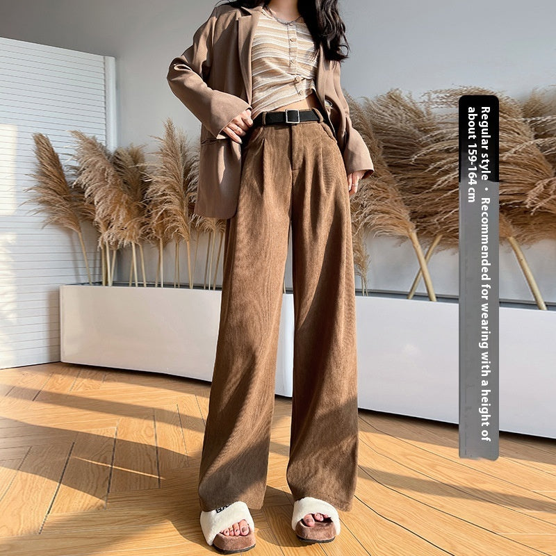 Pantalon Large Taille Haute Confortable et Stylé
